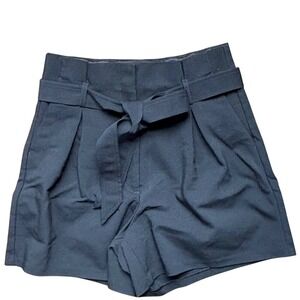 EXPRESS  Bermuda Super High-Rise Shorts Pleated Belted‎